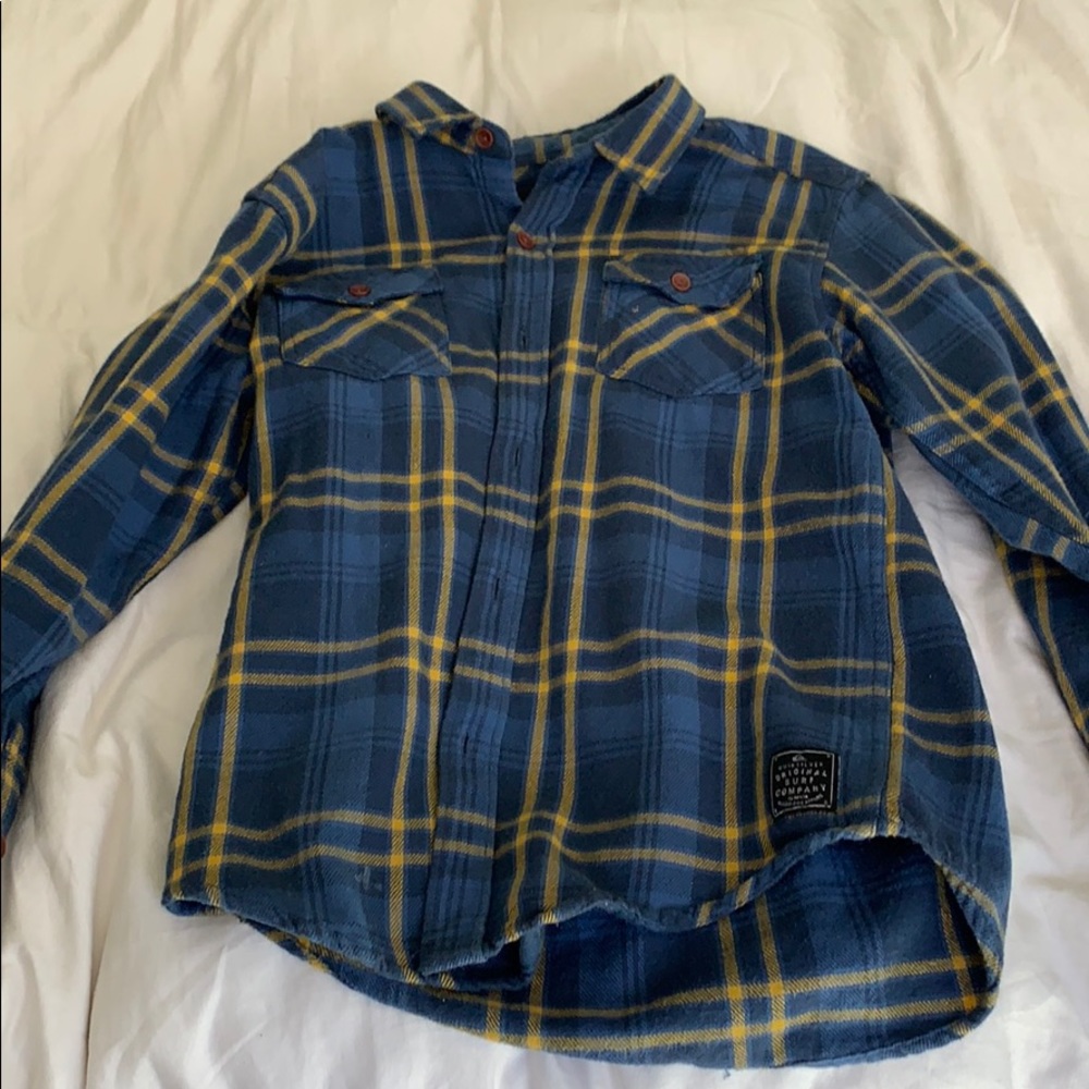 Boys surf flannels in bulk